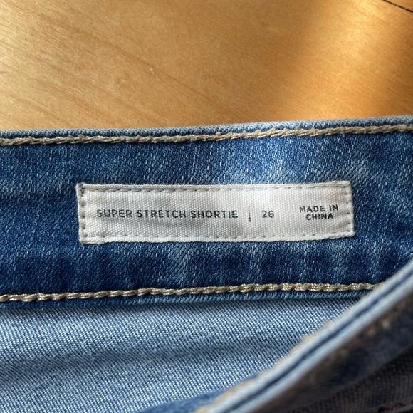 Pacsun Denim Shortie Shorts size26 - Picture 4 of 4